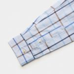 check blue shirt 2 pocket 2 outlet dgrie 4