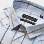 check blue shirt 2 pocket 2 outlet dgrie 5