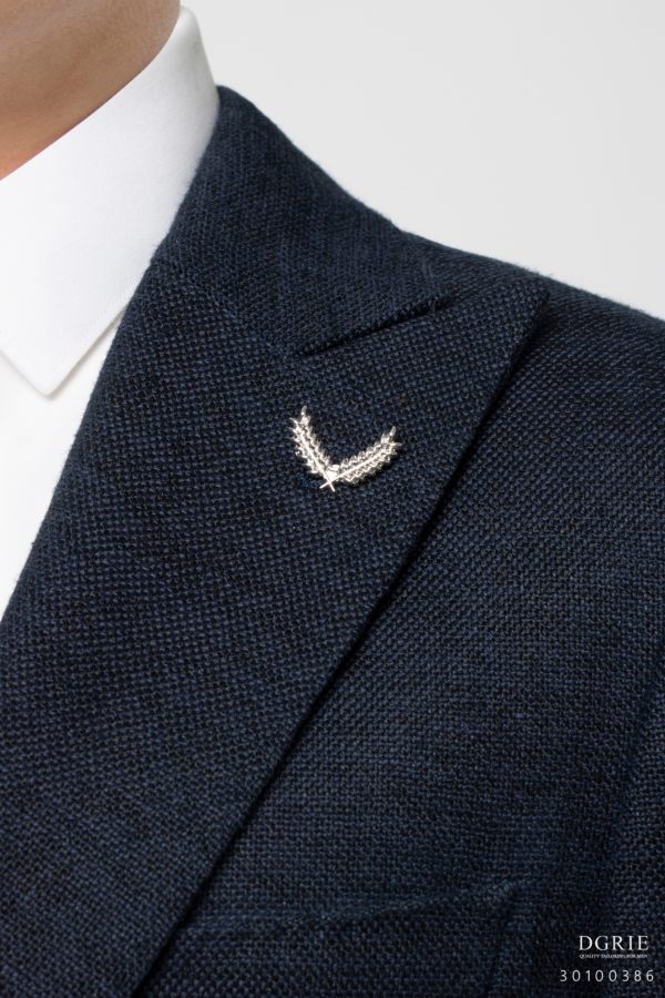 premium silver fern brooch dgrie