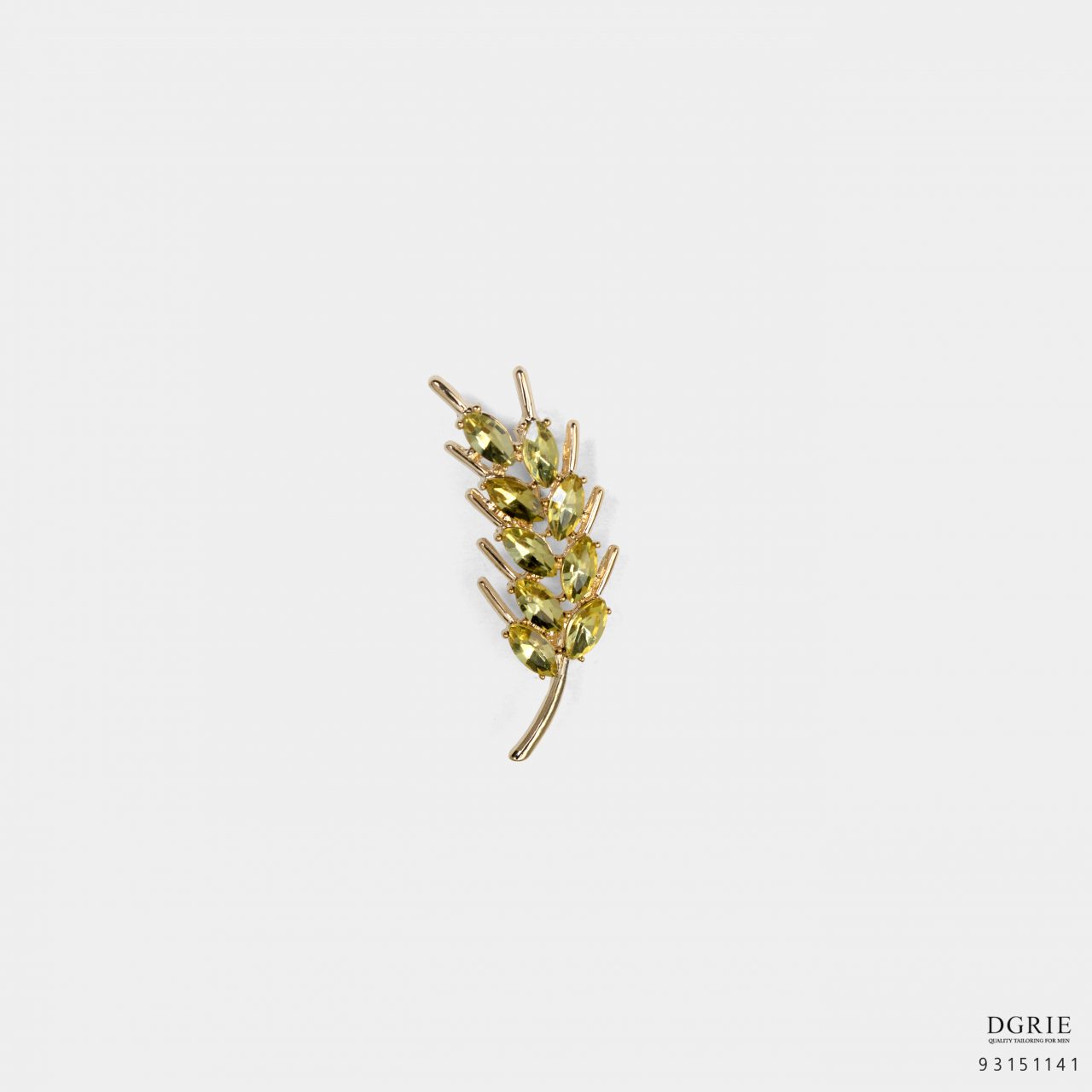 bead wheat cz citrine brooch dgrie 1