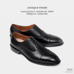 dgrie black round cap toe oxford shoe dgrie 5