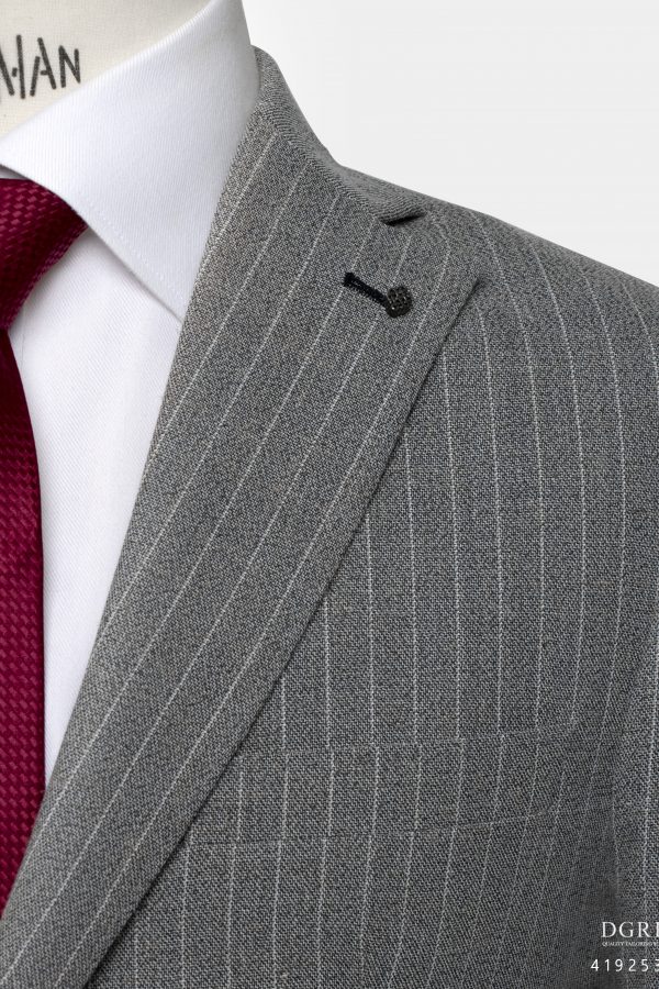 light gray stripe amp white tr half lining jacket dgrie 4