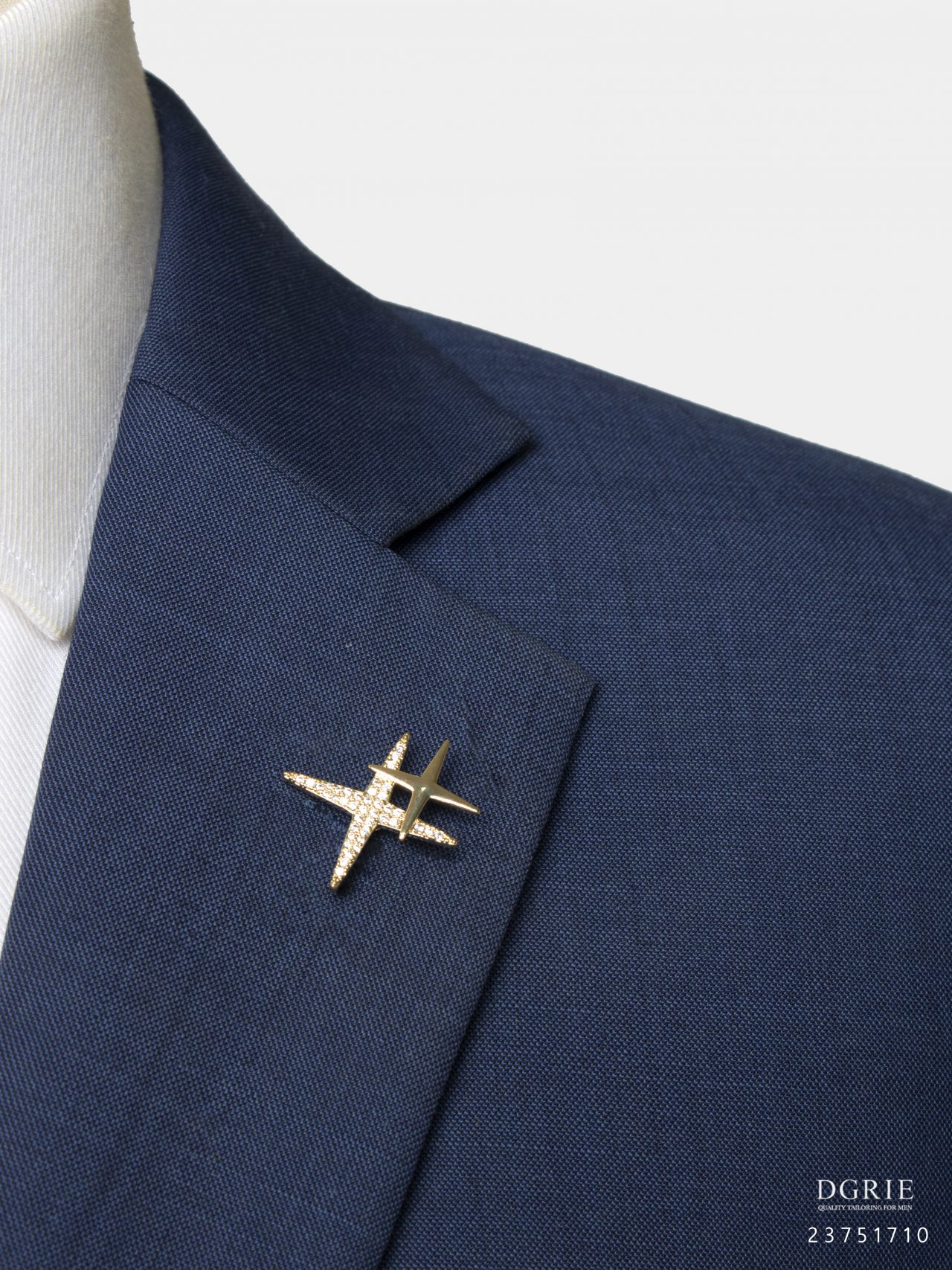 golden cross sparkle brooch dgrie 1