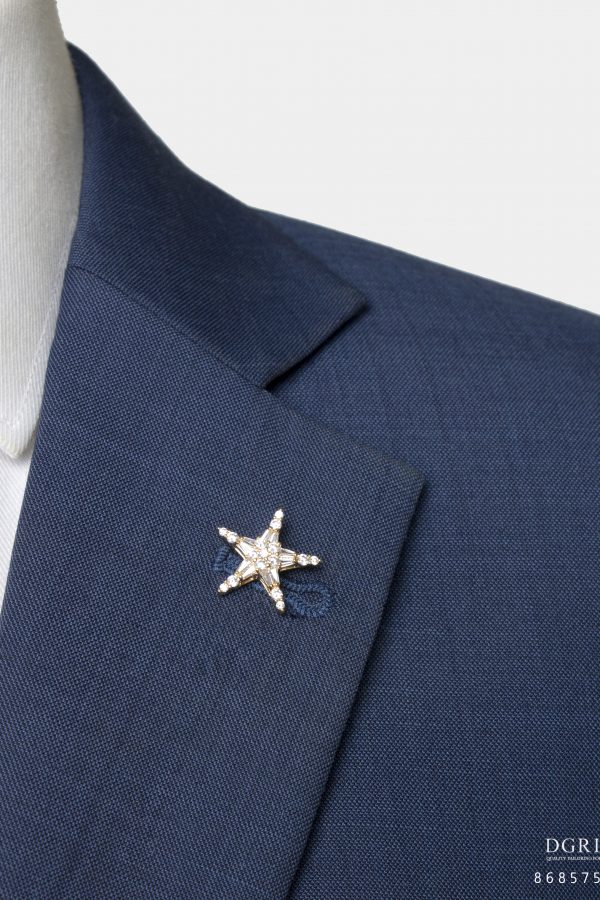 golden stars sparkle brooch dgrie 1