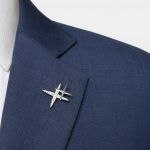 silver cross sparkle brooch dgrie 2