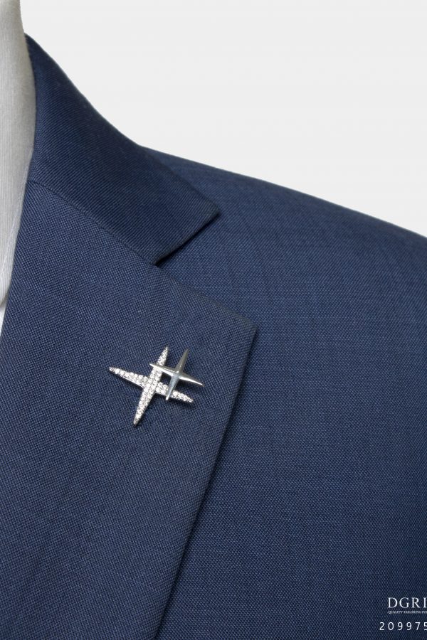silver cross sparkle brooch dgrie 2