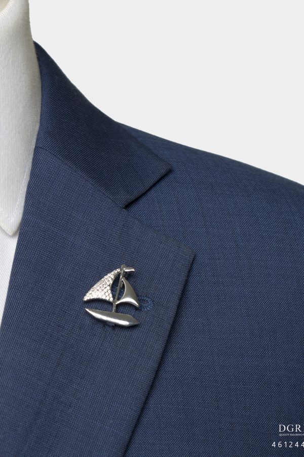 silver sailboat sparkle brooch dgrie 1