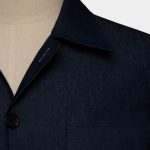 LINE ALBUM sku 77224624 THE CHORE COAT UNLINE DENIM NAVY ๒๓๑๒๑๒ 4